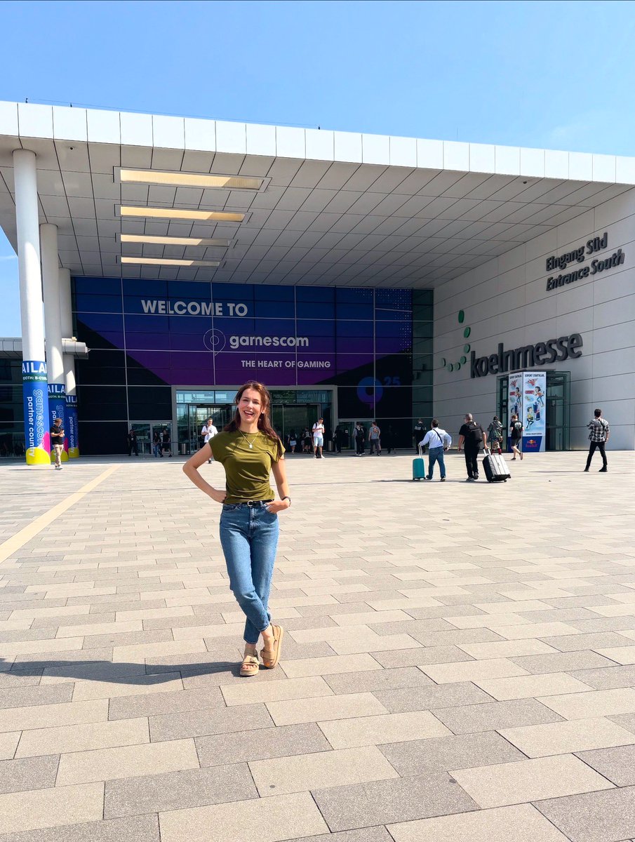 Gamescom 2025 is finally here! 💜 Let’s get this adventure started!