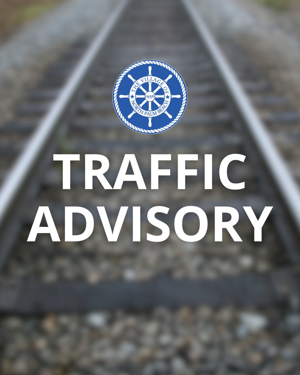⚠️Reminder: Railroad Closures Start Tonight! 

Donald Ross Rd (W of Alternate A1A) closes Aug 20 @ 6:00 PM - Aug 23 @ midnight. Detours: Indiantown Rd, Military Trail, PGA Blvd.

For more information, please visit our website: tinyurl.com/5tbv9phu