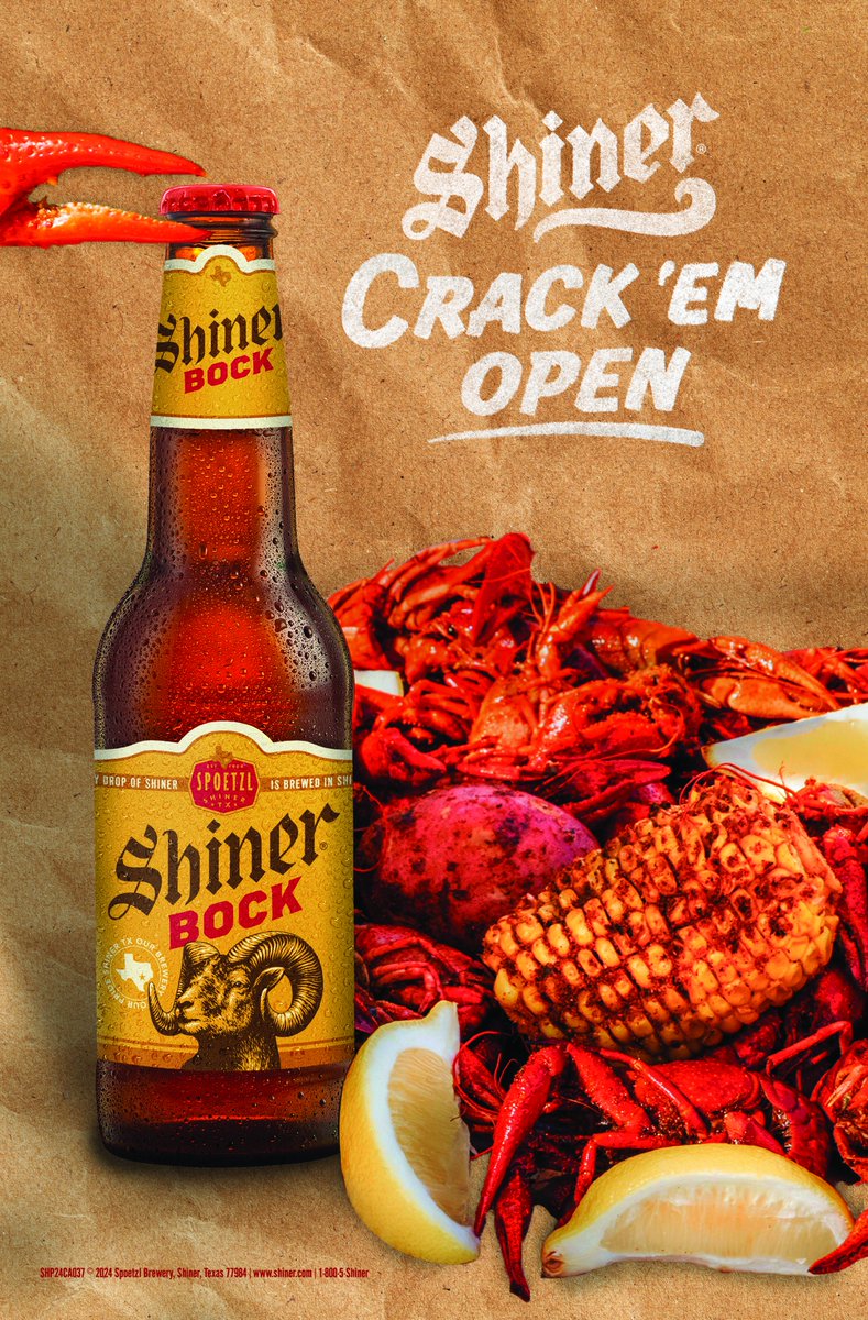 Seafood, <a href="/ShinerBeer/">Shiner Beer</a> , &amp; Summer🦞🍺☀️
Tag your seafood boil crew below⬇️
.
.
#SeafoodBoil #shinerbeer #summervibes #summer
Must be 21+. Please drink responsibly.
