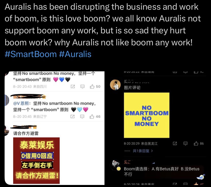 onlyforbxxm3's tweet photo. Curse me all you want,bt no way y’all are getting SmartBoom back this way-not in this lifetime😆.Y’all are so pressed every time Boom has any brand deals.Why are you so bitter &amp; at the same time still wanting Boom’s acknowledgement?Boom, look how much Auralis loves you🤣
#auralis https://t.co/tjzAjeYgVy
