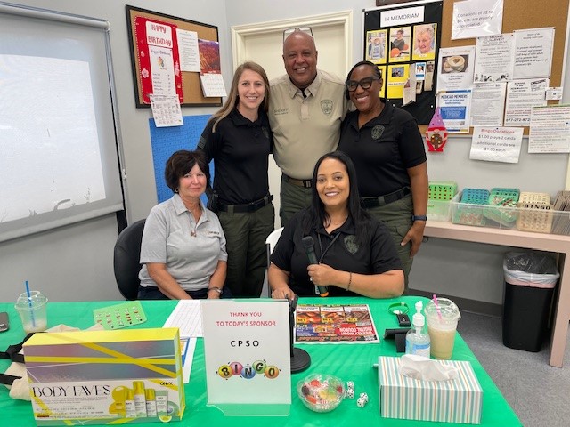 Sheriff Stitch Guillory and our CPSO deputies had a great time joining the Westlake Senior Center for Bingo! 🎲👮‍♂️👮‍♀The Sheriff even brought along prizes for the lucky winners 🏆. Our deputies always enjoy spending time with our community.