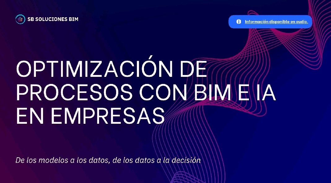 <a href="/SBSOLUCIONESBIM/">SB_SOLUCIONESBIM</a> especialistas en metodología #BIM presenta su nuevo catálogo de productos para el sector #AECO 
linkedin.com/posts/luiscarl…
