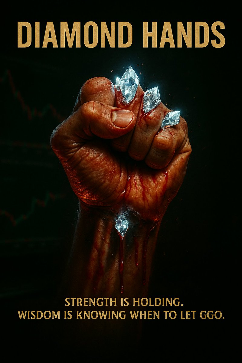 "Diamond hands aren’t just about holding… they’re about knowing when to let go. 💎✊#KolscantCommunity” #Crypto #DiamondHands"