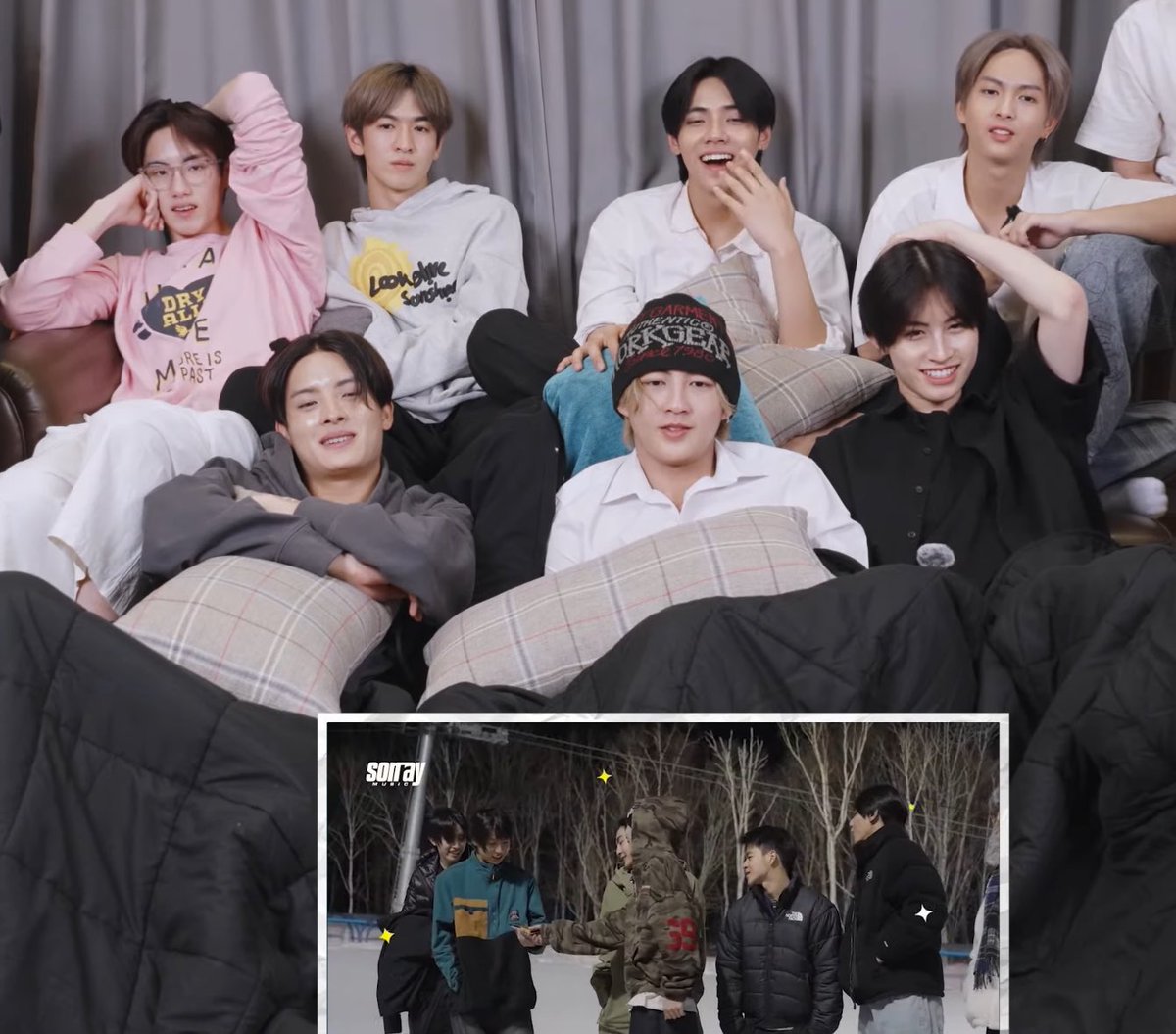 รู้ปะเวลาคนที่เขินชอบจับผมลูบผมตัวเอง
: ภู เอเอ