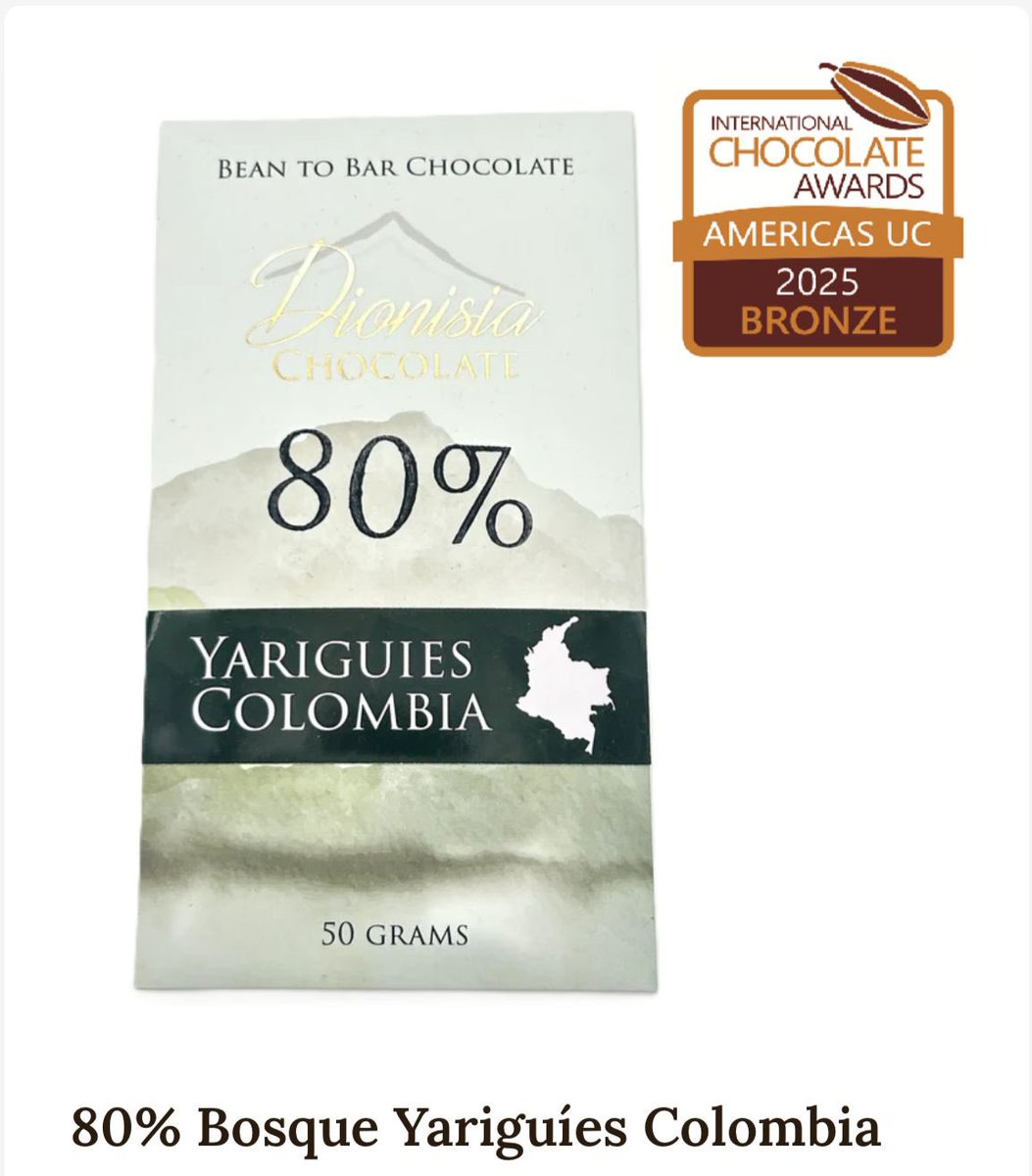 Orgullo santandereano: cacao de El Carmen de Chucurí gana medalla de bronce 🥉 en los International Chocolate Awards (EE.UU. y Canadá). ¡Felicitaciones a Miguel Beltrán por este logro que resalta la calidad de nuestro cacao!