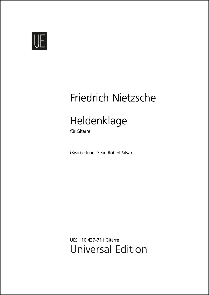 seanrobertsilva's tweet image. Heldenklage
by Friedrich Wilhelm Nietzsche
for Piano
(arranged for guitar by Sean Robert Silva, 2020)

Now available through Universal Edition:
universaledition.com/Werke/Heldenkl…

#UniversalEdition