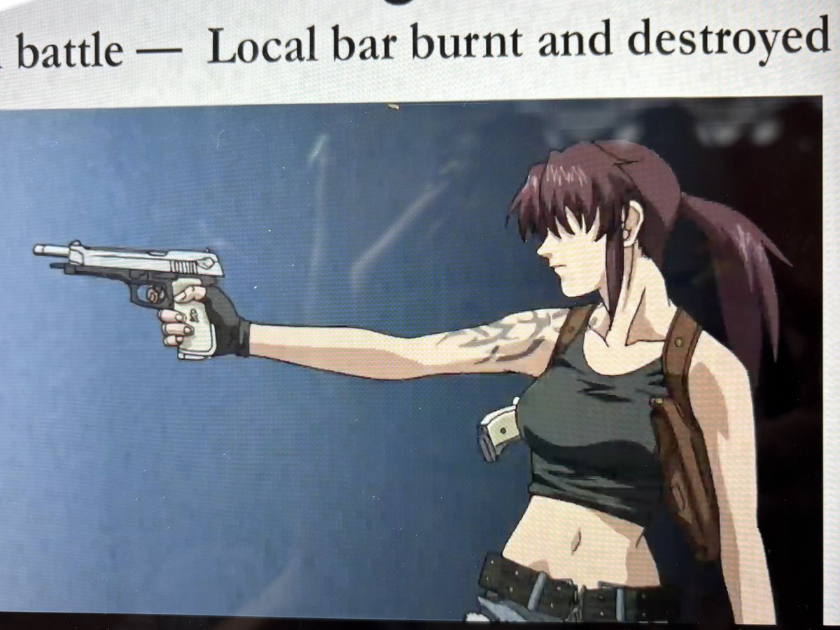 めっちゃかっこいい写真いただいてしまった、、、

#BLACKLAGOON #c106 #C106_cos