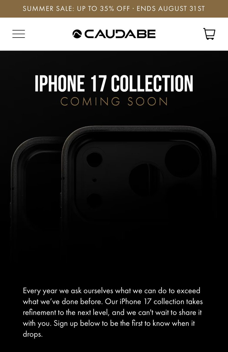iOS_Spotlight's tweet image. Are all case manufacturers leaking the iPhone 17 design now?