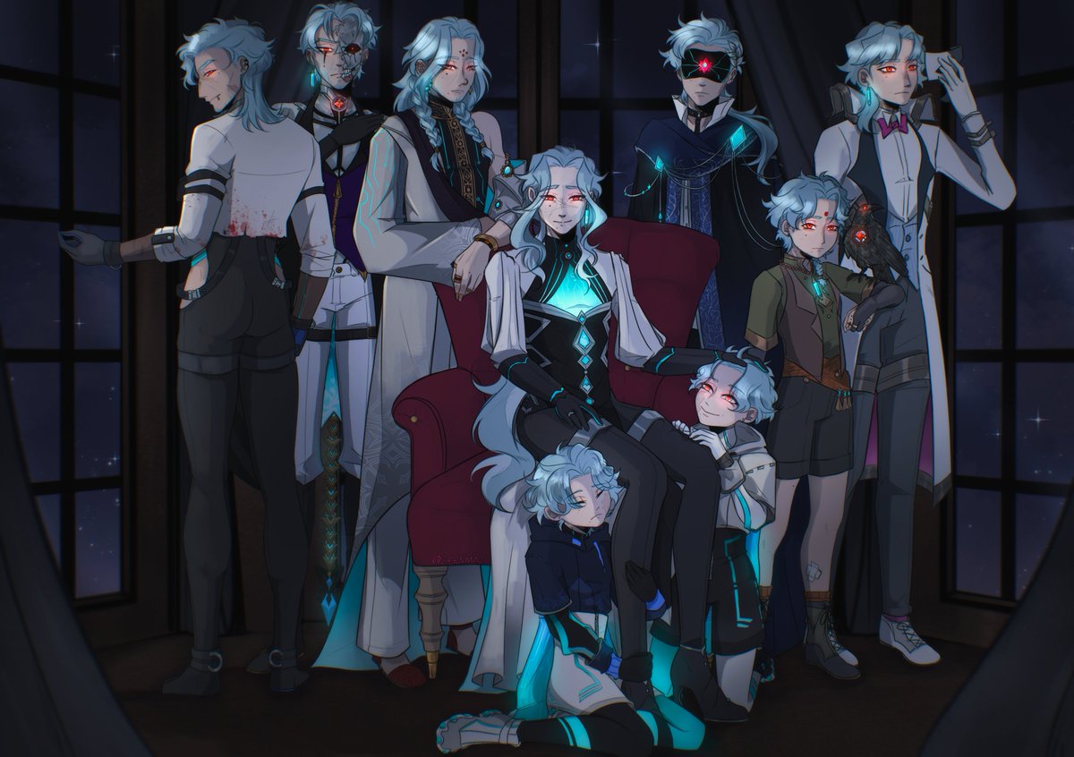 “To serve is to bleed, to surrender every fragment of self until nothing remains but a hollow echo of his will. And still we strive, for refusal means erasure, and the price of devotion is paid not once, but endlessly.” - 🥀
#segmentoc #genshinimpact