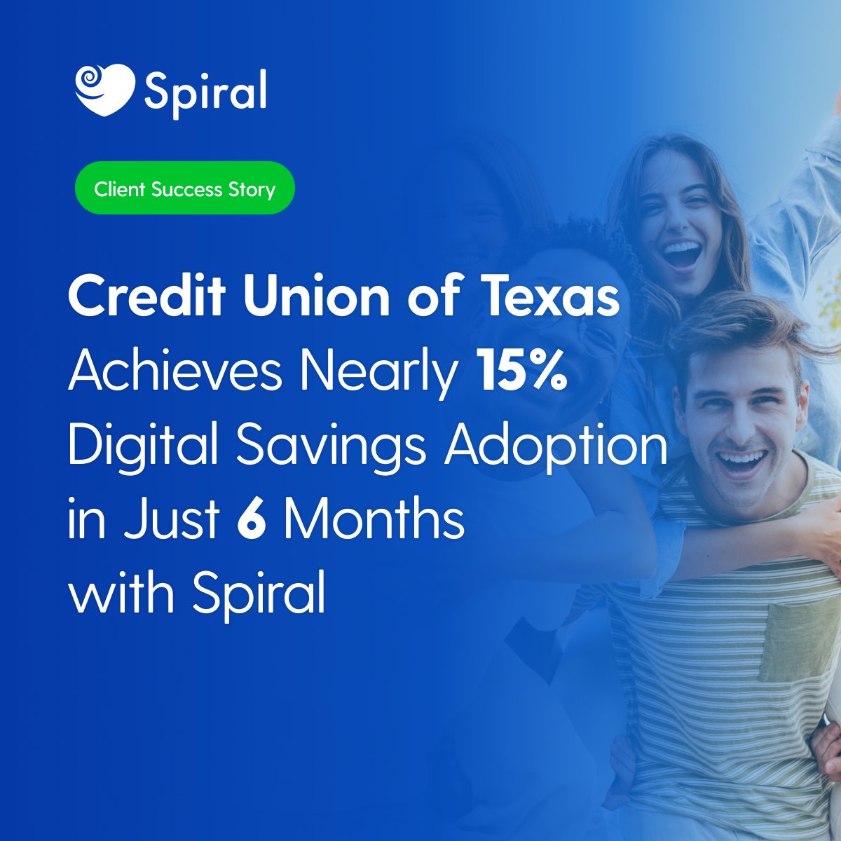 In just 6 months, nearly 15% of CUTX's members are using Spiral daily to save more and make an impact — surpassing 1.7 million transactions.

"The response from our members has been phenomenal," said Eric Pointer, President &amp; CEO at CUTX.

📣 Read more: hubs.la/Q03DyLwm0