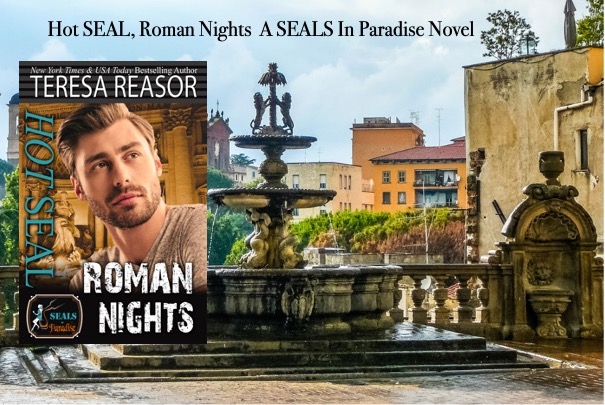 Teresa Reasor (@teresareasor) on Twitter photo RT<a href="/teresareasor/">Teresa Reasor</a>
Hot SEAL, Roman Nights (A SEALs In Paradise novel)
Navy SEAL Tony Gallo steps off the plane in Rome and tumbles right into the arms of the woman who dumped him nine years ago. Will he give her another chance or is the past just too painful? amazon.com/SEAL-Roman-Nig… RT<a href="/teresareasor/">Teresa Reasor</a>
Hot SEAL, Roman Nights (A SEALs In Paradise novel)
Navy SEAL Tony Gallo steps off the plane in Rome and tumbles right into the arms of the woman who dumped him nine years ago. Will he give her another chance or is the past just too painful? amazon.com/SEAL-Roman-Nig…