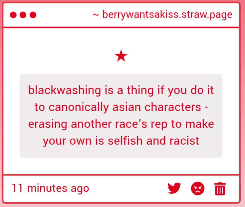 berrywantsakiss's tweet image. #dontcare #didntask obviously I'm not talking abt asians I'm talking abt white ppl #bonus the term "blackwash" is in itself an oxymoron and is therefore null, void, and not real 🧡 hope this helps 🧡