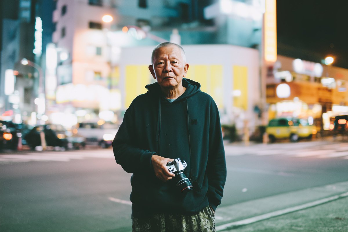 これは去年の秋頃、街をふらりと歩きながら出会った爺様方。