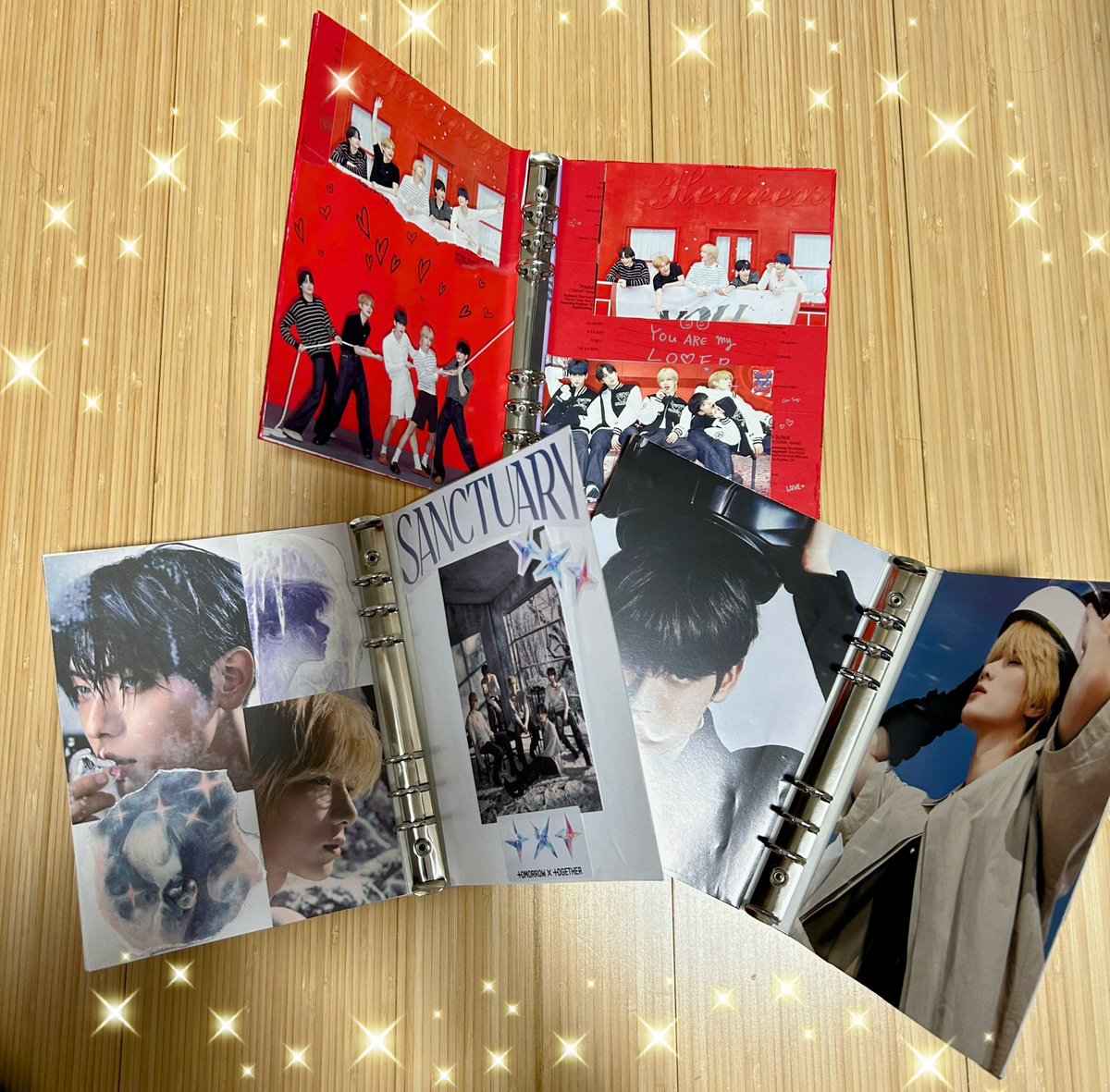 MOAX2_3150's tweet photo. 今日で私の夏休み終わり💧
ずっとやりたかった✨️リメイク✨️やっと完成😆
#TXT #SANCTUARY
#ACT_PROMISE https://t.co/75y89czqyg