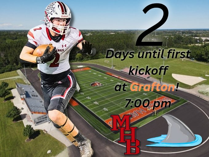 Personal Production Sports (@ascudd38prods) on Twitter photo 2 more days until <a href="/BarnevldHoreb/">MHB Football</a> ποΈπ¦ takes on Grafton βΌοΈπ¦
#GraphicDesigner #Wisconsin #highschool #sports #football 2 more days until <a href="/BarnevldHoreb/">MHB Football</a> ποΈπ¦ takes on Grafton βΌοΈπ¦
#GraphicDesigner #Wisconsin #highschool #sports #football