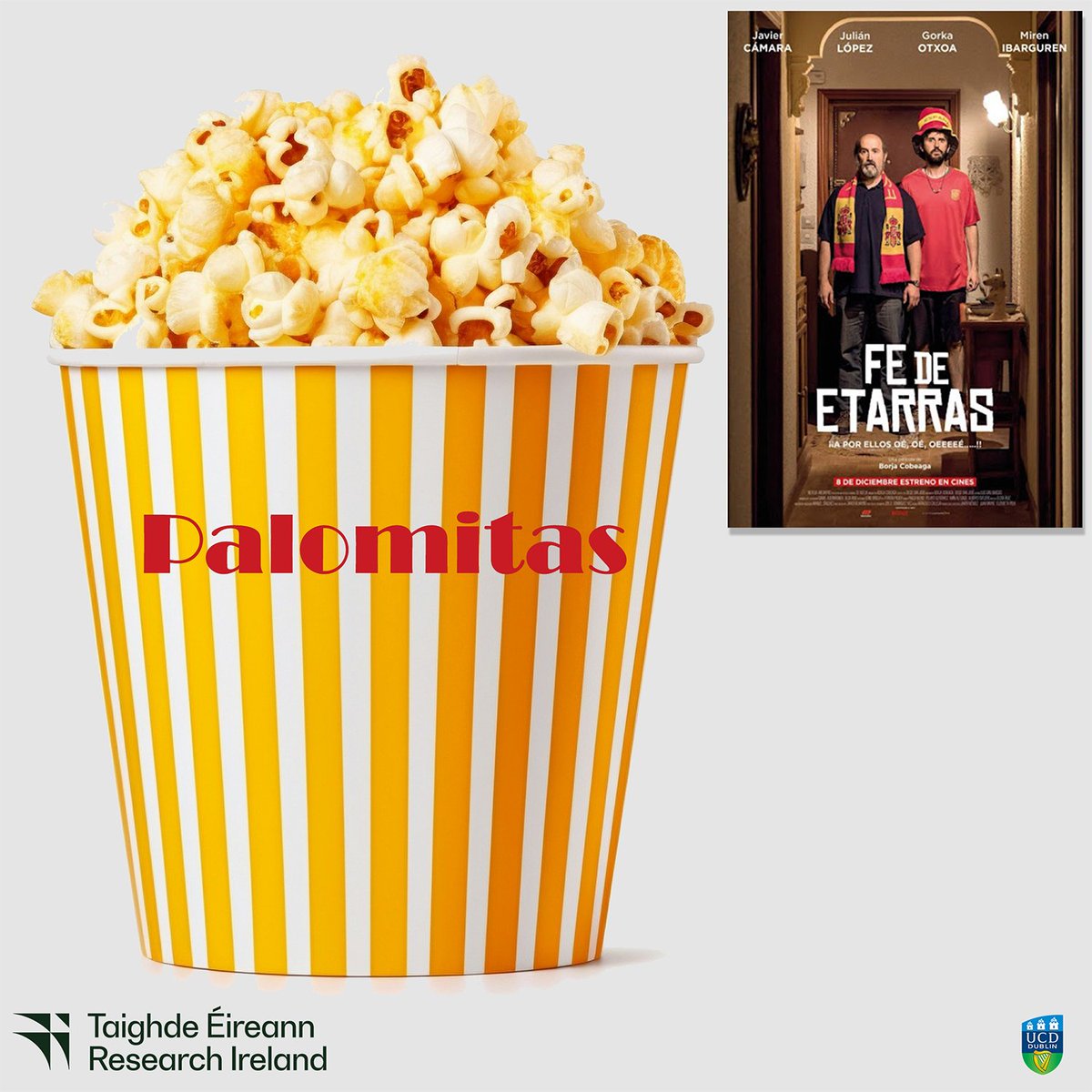 NEW Palomitas episode on Fe de etarras (Bomb Scared) (2017)!

We dissect Borja Cobeaga's satire of 4 inept militants trapped in a flat during Spain's 2010 World Cup win ⚽️

With expert Alison Posey

Listen: tinyurl.com/4jt682cw

#PalomitasPodcast #CineEspañol #ETA #Spanishfilm