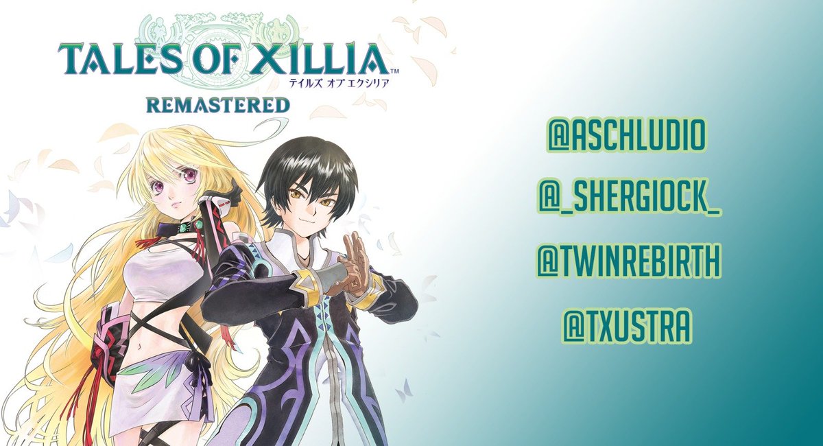 ¡Os traemos un nuevo podcast #CuentaCuentos de <a href="/Tales_Shergiock/">Tales of Shergiock</a>!

Participan: Shergiock, nuestro autor <a href="/Txustra/">ᴛxᴜsᴛʀᴀ 🎮</a>, <a href="/AschluDio/">Aschlucard</a> y <a href="/TwinRebirth/">Tales Of Twin</a>.

¡Hablarán de #TalesOf y más específicamente del #TalesOfXillia Remastered!

Podéis verlo aquí: twitch.tv/vidaopantalla