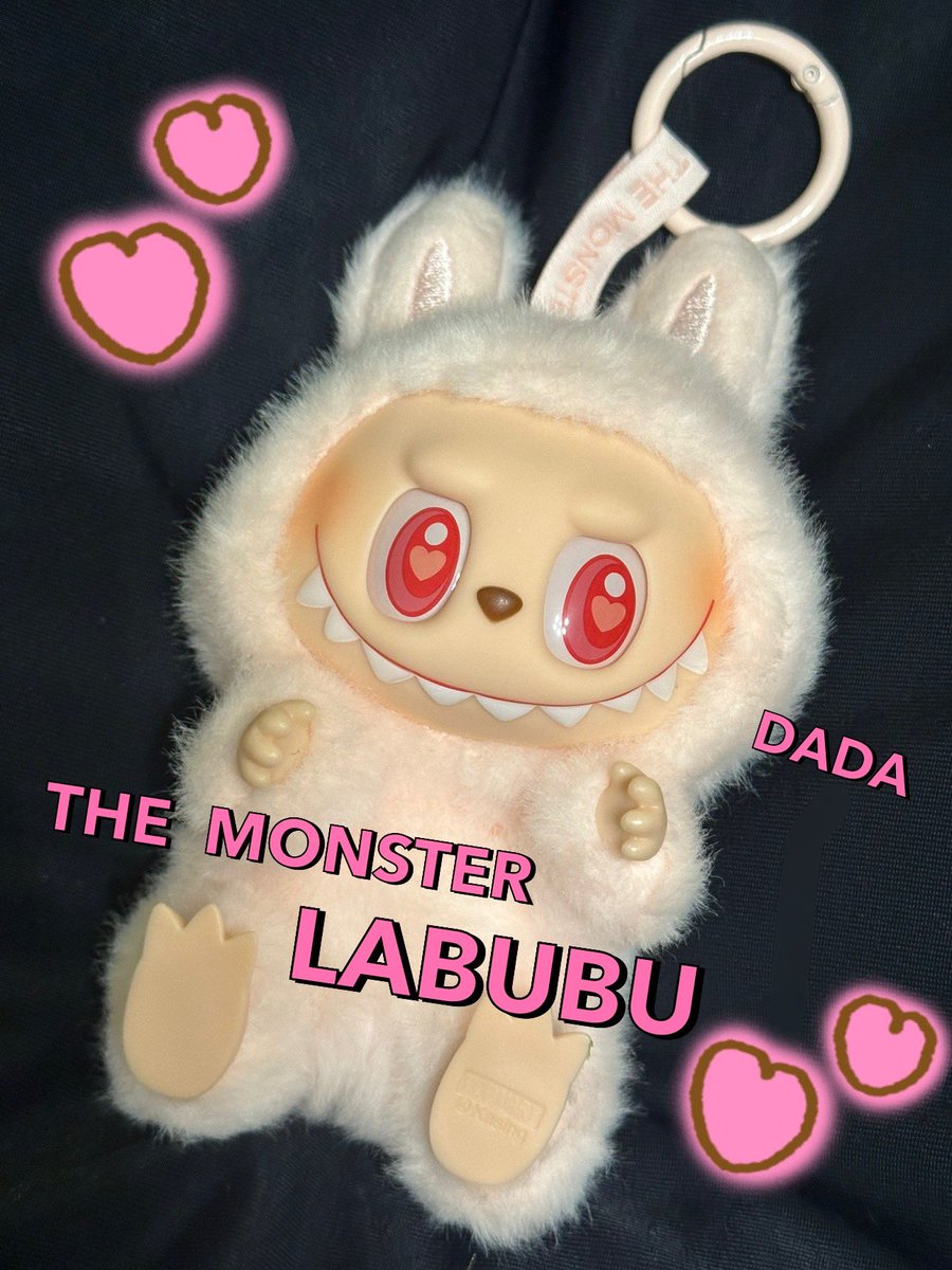 kuesu_rose's tweet photo. めっちゃ可愛い～♥
LABUBU♥
やっとお迎えできた♡(๑♡ᴗ♡๑)♡
DADA可愛い～♥ https://t.co/GhKY3CbYHI