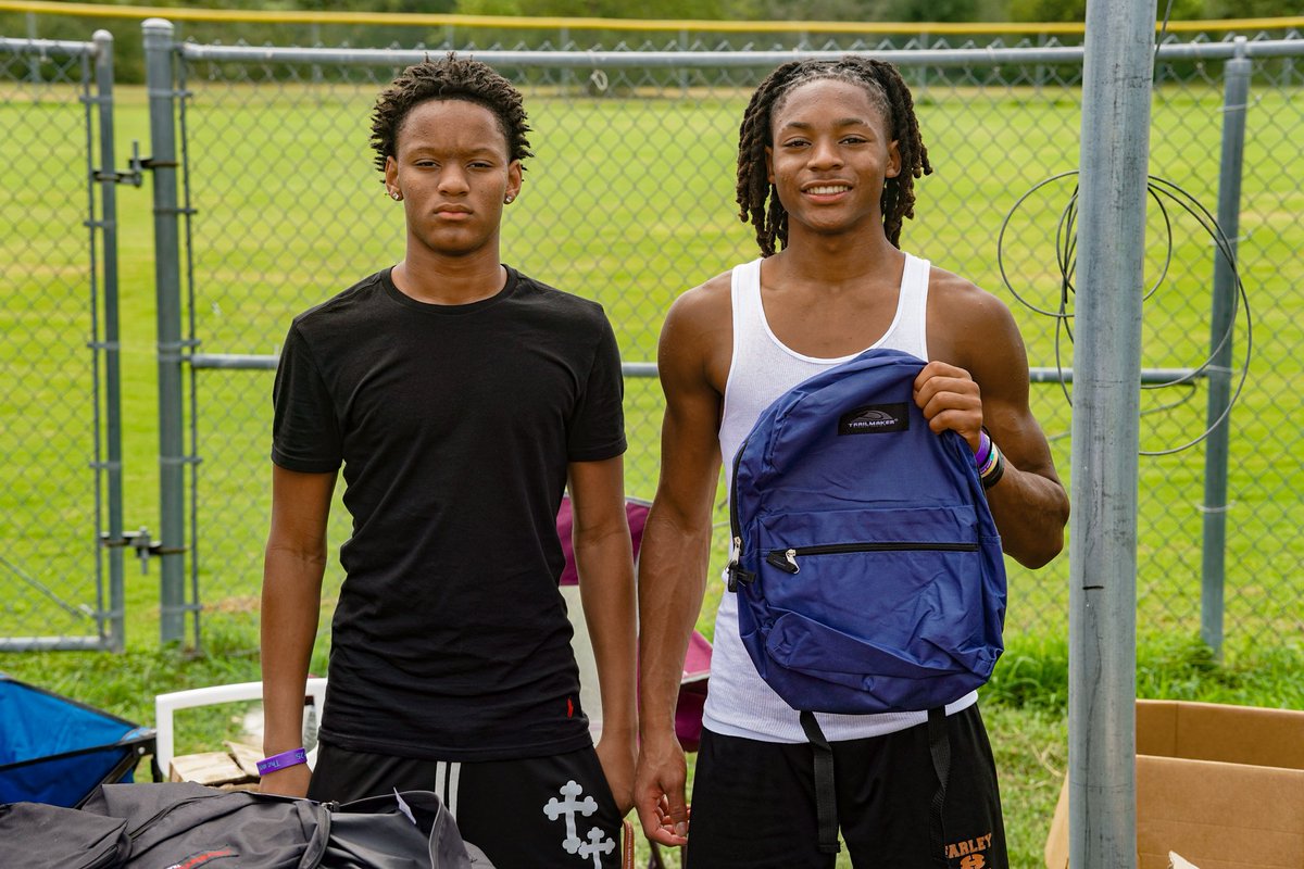 A weekend of giving back to the community #backtoschooldrive HippoNation #Hipposgivingback #Dreamoutloud #somethingatthepark #AustinTexas #HuttoTexas