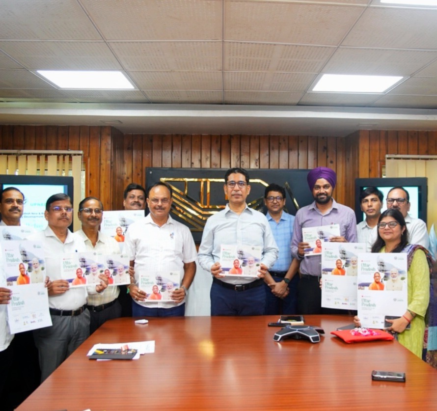 On the occasion of Akshay Urja Diwas 2025, the digital edition of the Coffee Table Book titled “Uttar Pradesh – Powering Tomorrow with Renewable Energy” was formally launched by Shri Narendra Bhooshan, Additional Chief Secretary, Energy &amp; Additional Sources of Energy Department