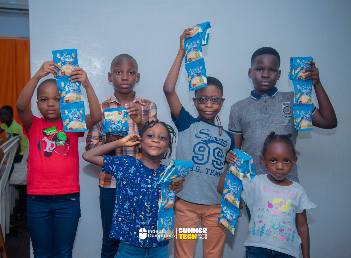 Indepthcomputer's tweet image. From tricky questions to tasty rewards🎉🧠🥣 
Quiz Day wasn’t just about answers… it was about energy, excitement, and the Indepth way of making every moment count.✨

#techandfun #creativekids #indepthcomputers 
#goldenpennyfoods