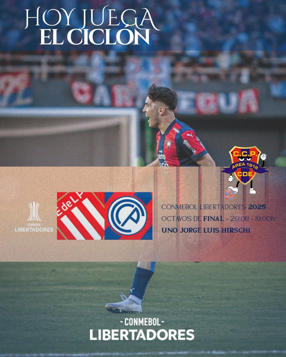 Hoy Juega El Ciclón otro partido mas que importante.

Por la historia...

Vamos Ciclón 🔵 🔴 🙌 ⚽️