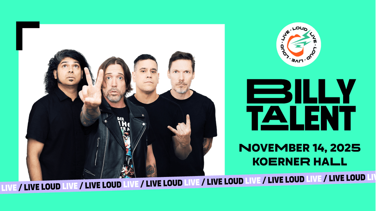 mphcanada's tweet photo. ⚡@BillyTalentBand is hitting the stage at #LiveLoudLIVE! ⚡

One of Canada’s most iconic rock bands + massive performances + surprise guests = a night you won’t forget.

🎟 Tickets drop FRIDAY. Limited release, going FAST. Don’t miss out: https://t.co/pEhvla5z3G

#BillyTalent https://t.co/mX5Fsl5KXU
