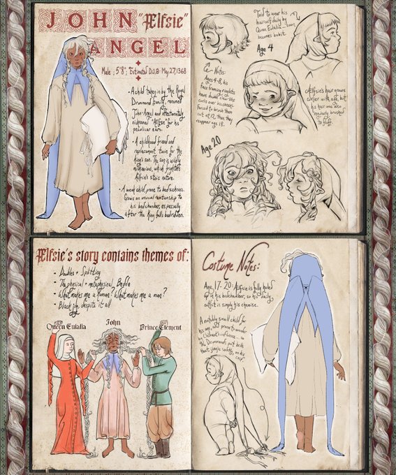 Made some super tiny changes to Ælfsie's reference sheet!! #ælfsie 