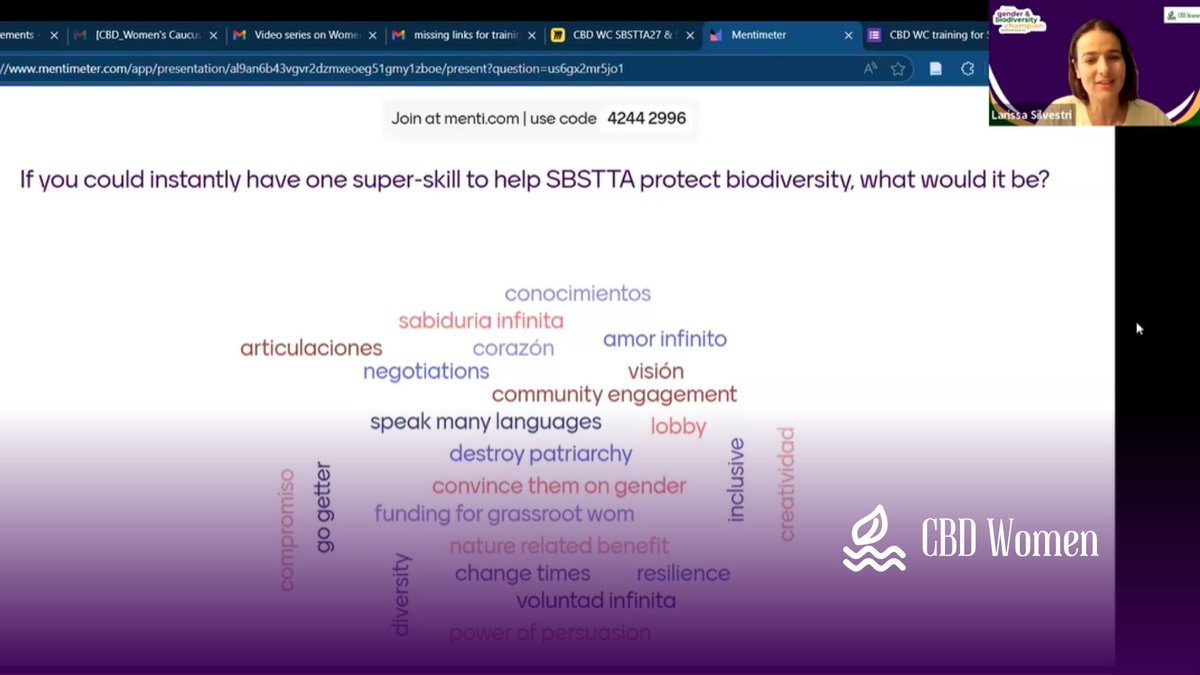 cbd_wc's tweet image. Highlights from Session 1 of our training for #SBSTTA27 & #SB8j-1!
Our experts introduced #SBSTTA,unpacked its agenda, and presented Item 3–GBF Progress Review
#CBDWC members shared biodiversity issues,linked them to GBF targets, and proposed community-led monitoring approaches.