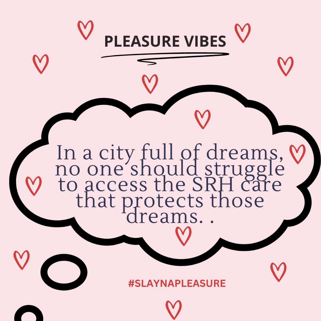 Nicole45064146's tweet photo. Cities promise opportunity, but too many young people still face barriers to the care that safeguards their pleasure and their dreams. 
Access is not a privilege it’s a right. 
#PleasureVibes #SlaynaPleasure @KenyaSRHR @AYARHEP_KENYA @TheLegalCaravan
 @CSAEngage
 @Zamara_fdn https://t.co/hNdIJNECNZ