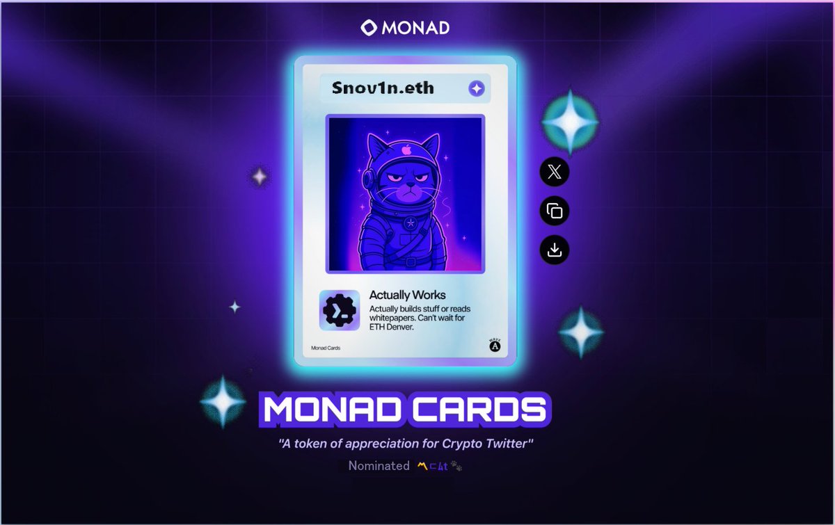 snov1n's tweet photo. Thanks @monad ! 
Thanks my big brother @mztacat  for the nomination!!! https://t.co/Wuk2GqYb6Z
