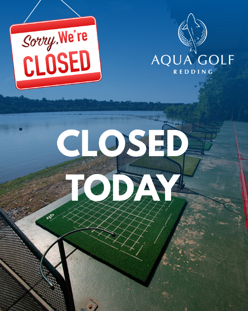 📢 Heads up, Redding!
Aqua Golf is closed today (AUGUST 20TH) for maintenance! ⛳️🔧
OPEN TOMORROW FROM 10-8PM
#ReddingAquaGolf #GolfLife