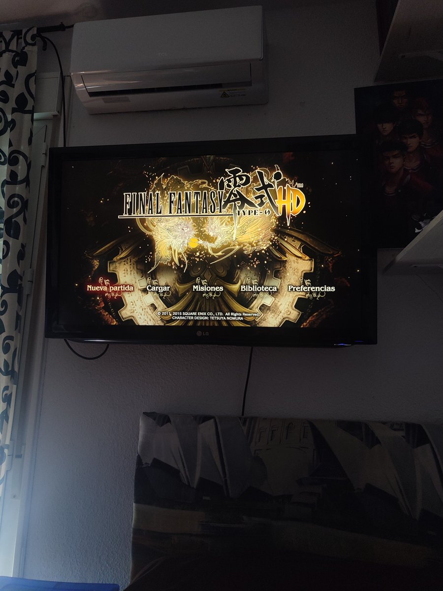 Ozma92x's tweet image. Comenzando otro Final Fantasy #FinalFantasyType0