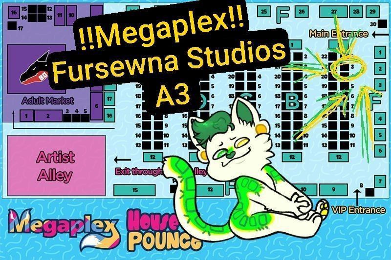 A DOUBLE FEATURE?? WHO KNEW!  
Guess who is crazy enough to double their stock and vend 2 conventions in one weekend, this cat!  We're in the works from recovering from IndyFurcon (Yall cleared us OUT!) 
See yall there at Denver!  Or, say hi to wifey at Orlando!  Cheers!