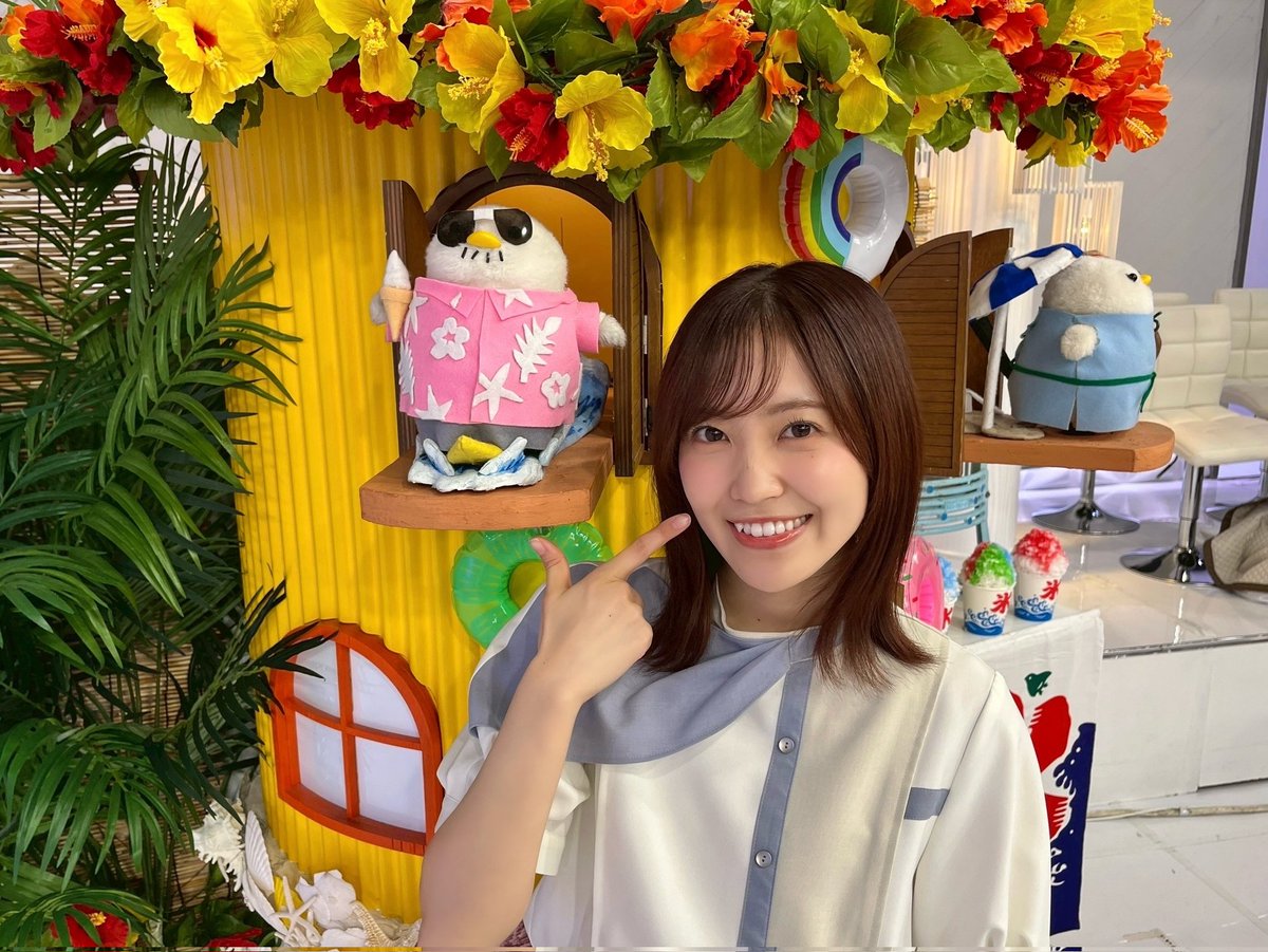 明日8月21日(木)5:20〜 TBS「THE TIME,」に #松田里奈 が生出演いたし