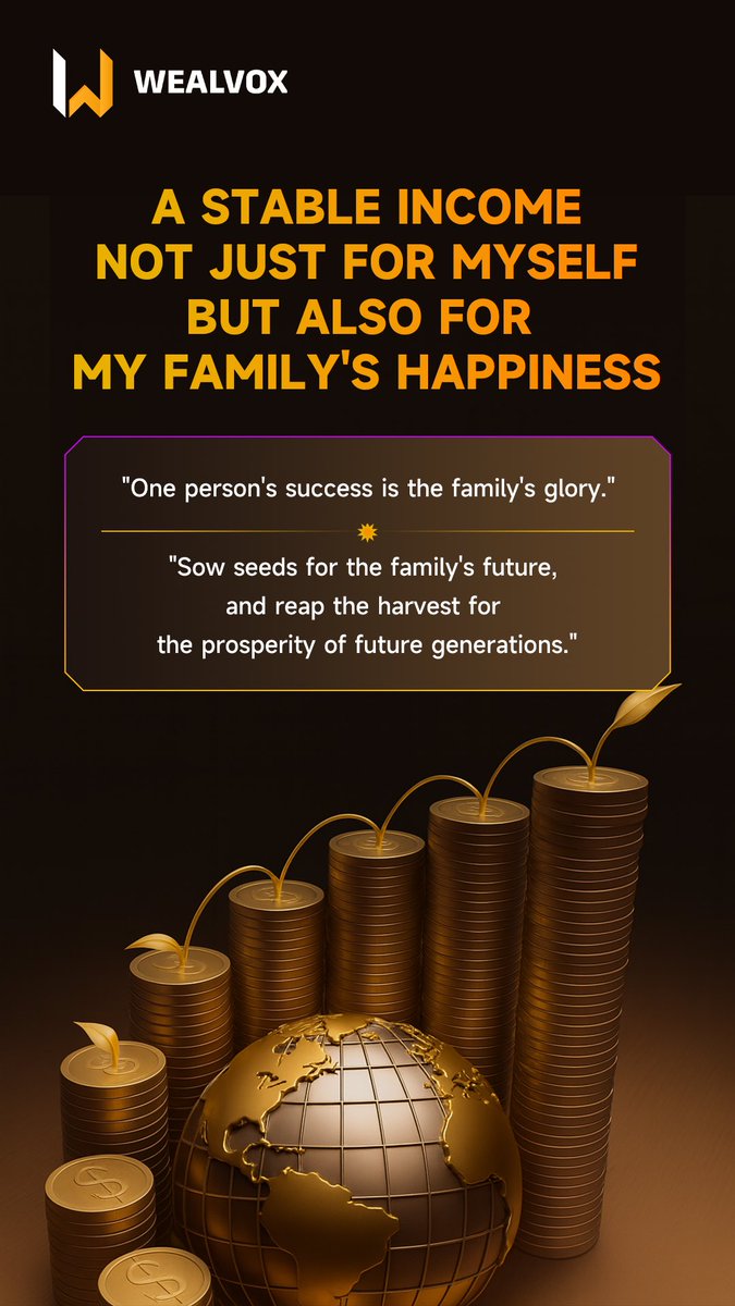 WEALVOX's tweet photo. Investing isn’t far from everyday life
Every choice is a bet on the future
Your first plan, your first ETF
Curiosity can change your path
Opportunities hide in the details
Wealvox turns choices into value
With you through every cycle
Invest in the future, starting today https://t.co/4WAOxlbdpJ