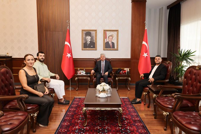 Sakarya Valisi Rahmi Doğan, Misafirlerini Kabul Etti