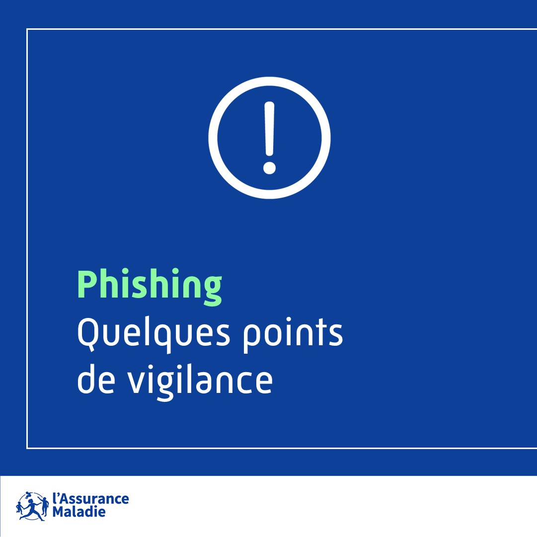 Assur_Maladie's tweet photo. Phishing | Les messages frauduleux 𝗰𝗵𝗮𝗻𝗴𝗲𝗻𝘁 𝗿𝗲́𝗴𝘂𝗹𝗶𝗲̀𝗿𝗲𝗺𝗲𝗻𝘁 : la vigilance de tous est essentielle pour protéger ses données personnelles ⚠️☂️
 
@cybervictimes