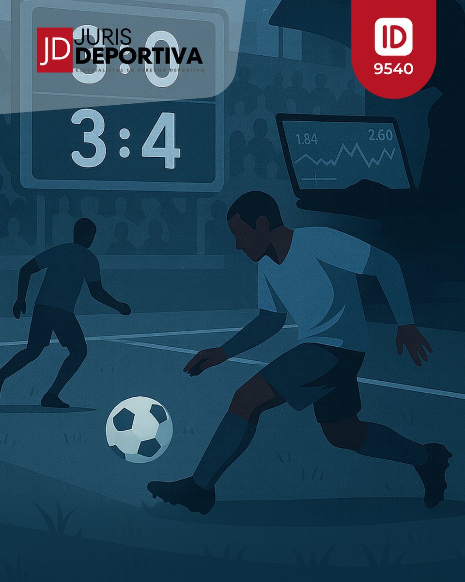 Manipulación de partidos (TAS) – Estándar probatorio aplicado a la conducta antideportiva evidente del jugador

Sentencia completa: jurisdeportiva.com/lista/manipula…