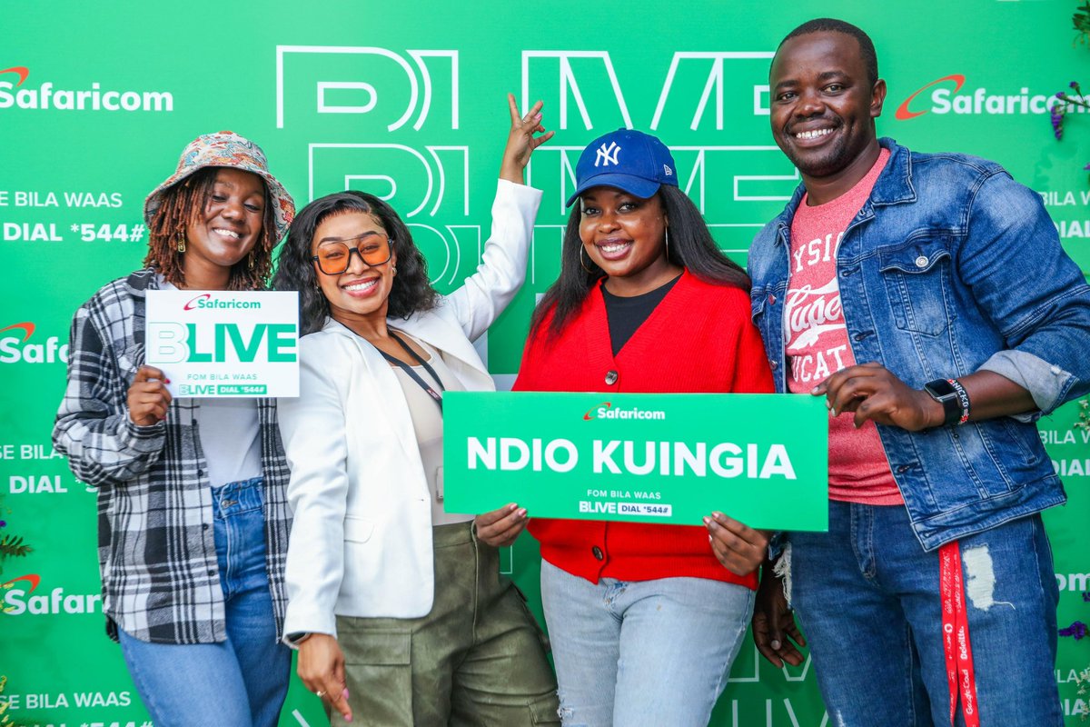 SafaricomPLC's tweet photo. Good evening from Michael Joseph Centre! 🙌

We are excited to officially launch B-Live, a fresh innovation that’s transforming how our customers connect to the internet. 

#BLIVENiFom #BrowseBilaWaas #SafaricomPopoteUlipo https://t.co/KsLU9id4vE