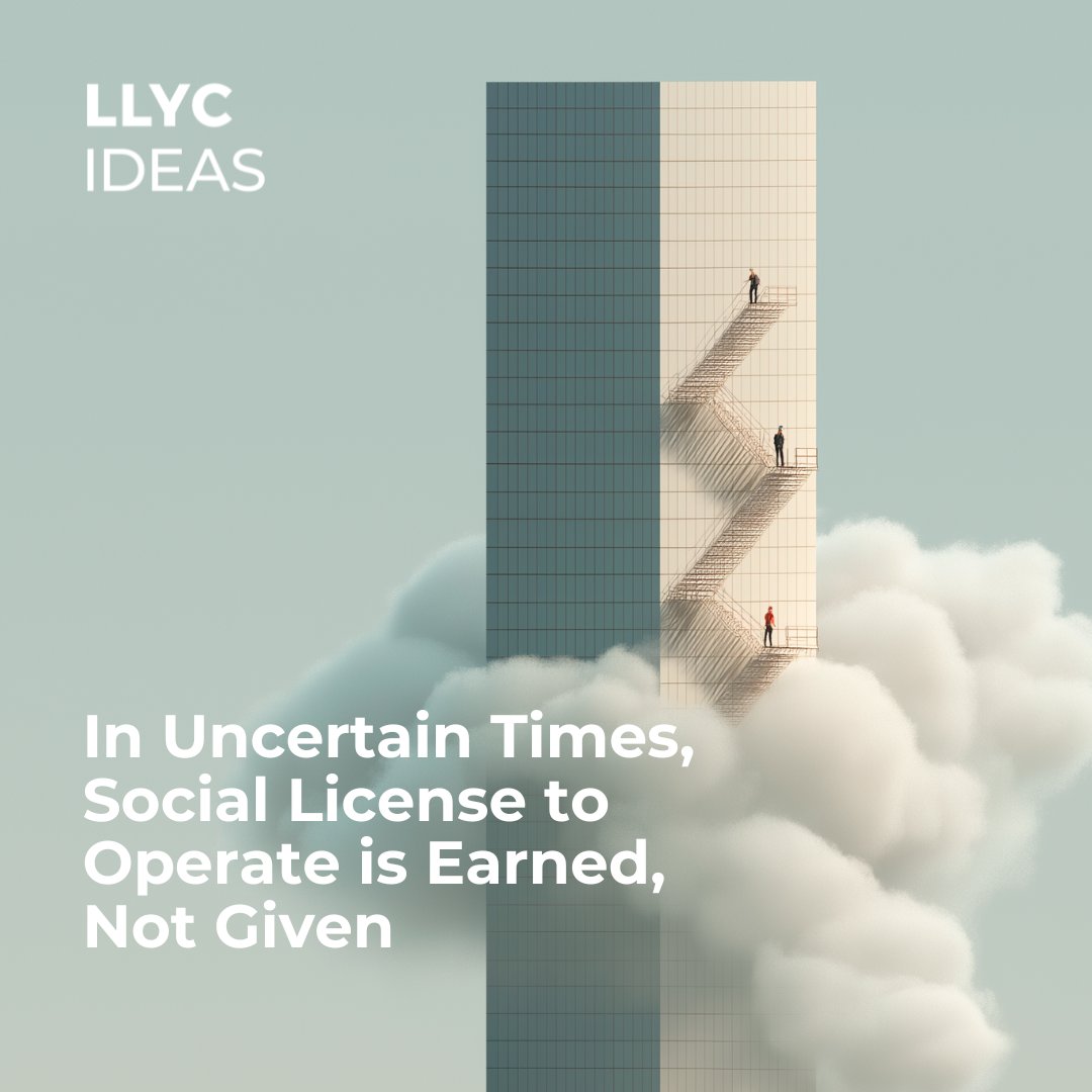 What does it take to earn a social license to operate? 🪪 It’s not a stamp of approval, it’s trust built through presence, dialogue &amp; connection with communities. Don Hunt &amp; <a href="/JohnMProos/">John Proos</a> explain why this license is key for growth in times of change 👉 slink.com/llyc:slo