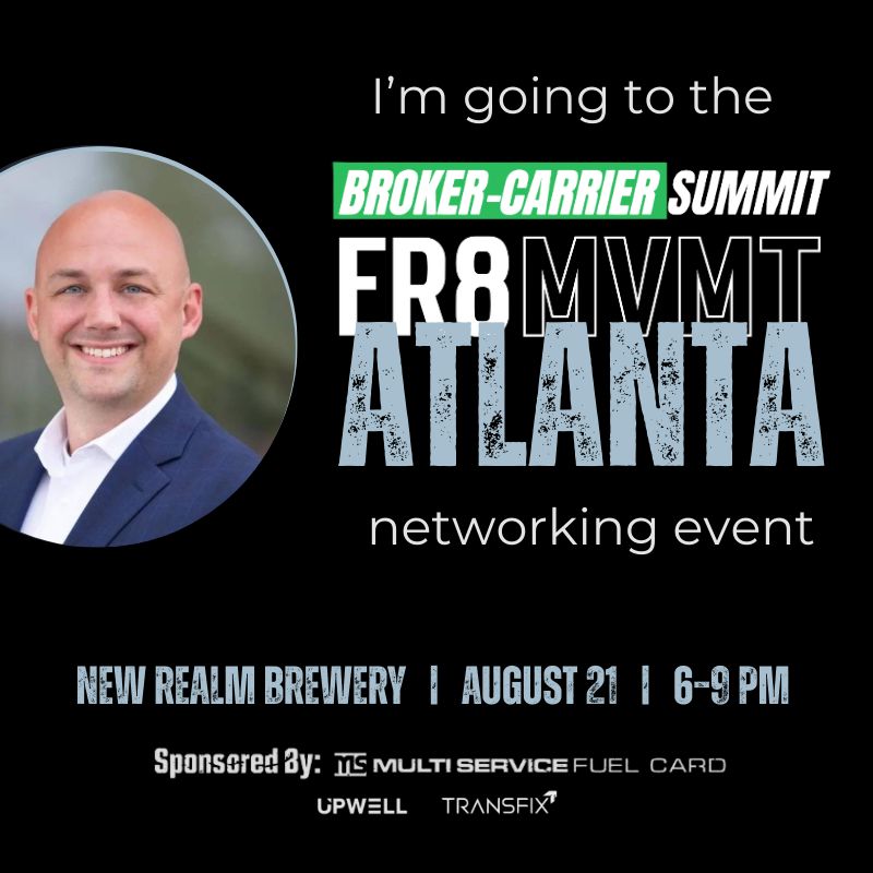I'll be heading to ATL tomorrow for the next stop in the <a href="/BCS_Network/">Broker Carrier Summit</a>/<a href="/Fr8MVMT/">FR8MVMT</a> #BigRoadTour! If you are a freight professional, come out and join us at New Realm Brewing tomorrow from 6-9 PM! Rebecca Cooke and I will be bringing that BCS energy!