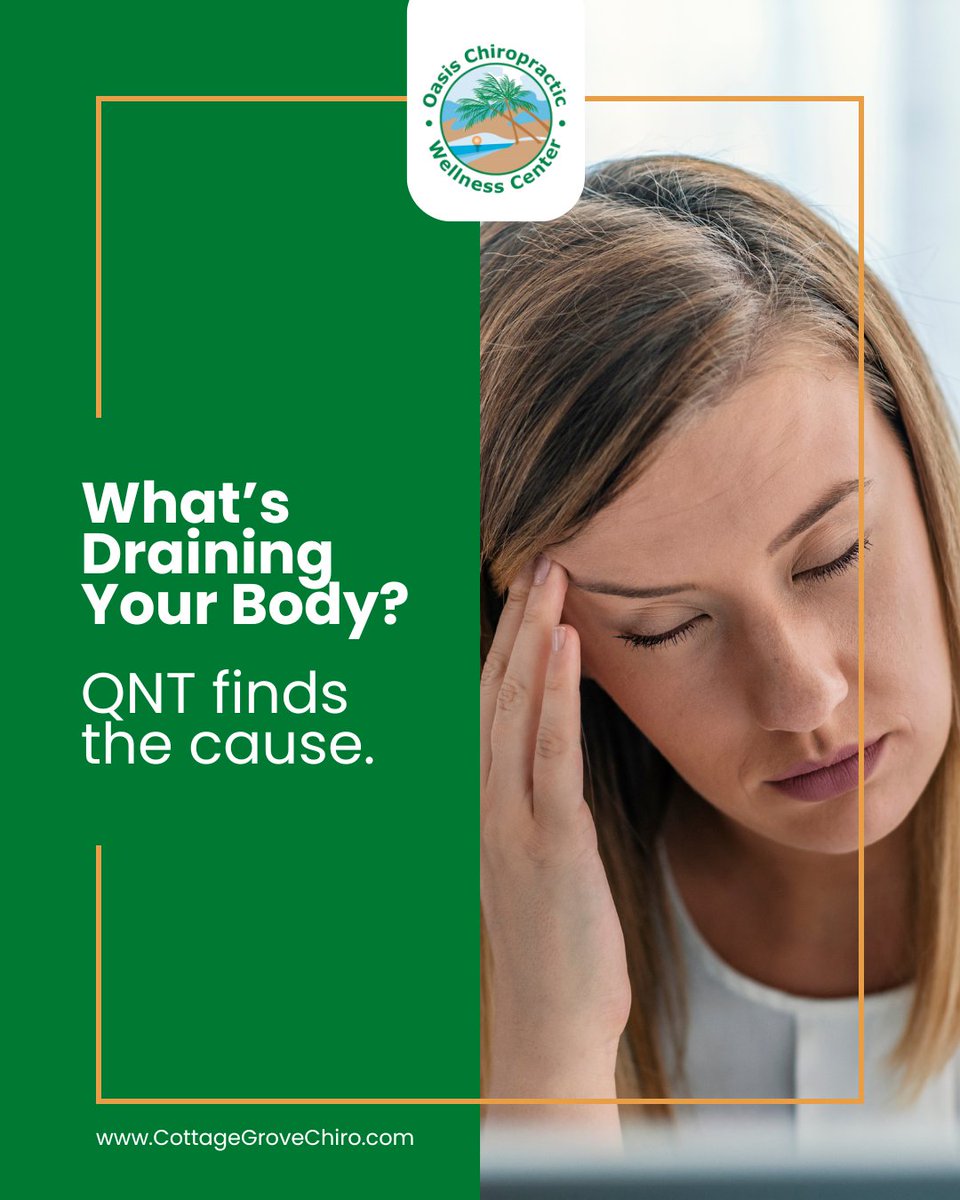 DrAlexSheppard's tweet image. When your labs say “you’re fine” but you know something’s wrong, QNT finds the real cause.
📞 Call 651-797-3262
 💻 Find your answers at CottageGroveChiro.com
#QuantumNutritionTesting #WhatIsQNT #TiredAllTheTime