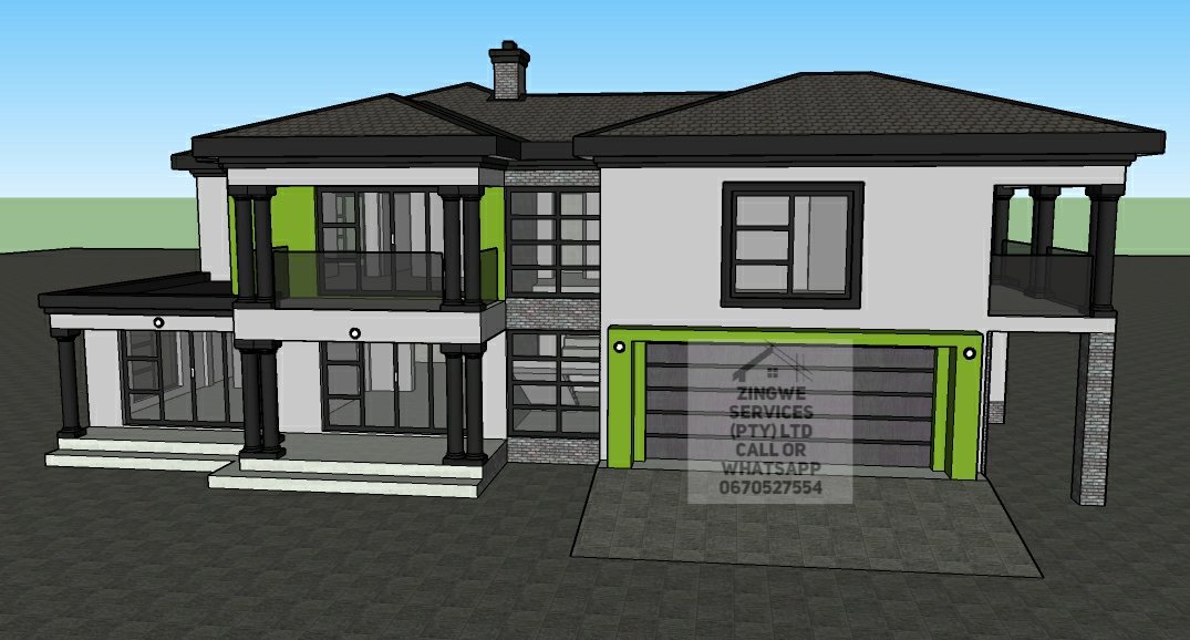 Benj_NE's tweet photo. ZINGWE SERVICES (PTY) LTD
WE OFFER: 🏡Plans✔, Construction✔, Painting✔, Paving✔, Garden Service✔

🏡PLAN 4 SALE
SPECIFICATIONS: Kitchen, Dining, Lounge, Guest Lounge, Dbl garage,Store, Study, 4 Beds, 5 Baths, Closet, 5 Patios, Hip Roof. 

Call/WA: 067 052 7554 https://t.co/4p76Gkz6AJ