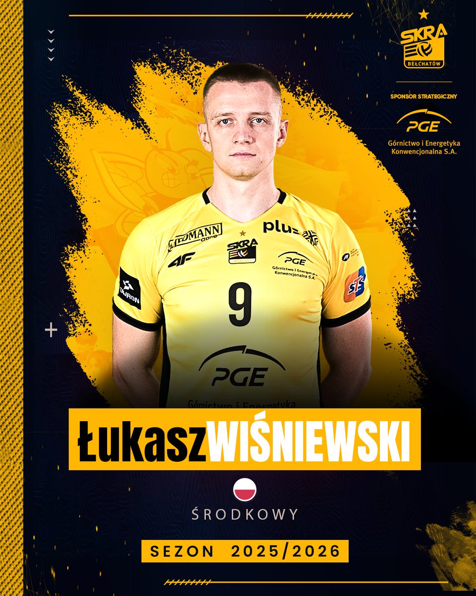 💥 ON ZOSTAJE Z NAMI! 💥
Łukasz „Wiśnia” Wiśniewski zostaje na kolejny sezon w barwach PGE GiEK Skry Bełchatów! 💛🖤

Walka, doświadczenie, bloki nie do przejścia i spokój w kluczowych momentach – tego się nie da przecenić.
Dziękujemy, Wiśnia, że dalej tworzysz tę drużynę razem z