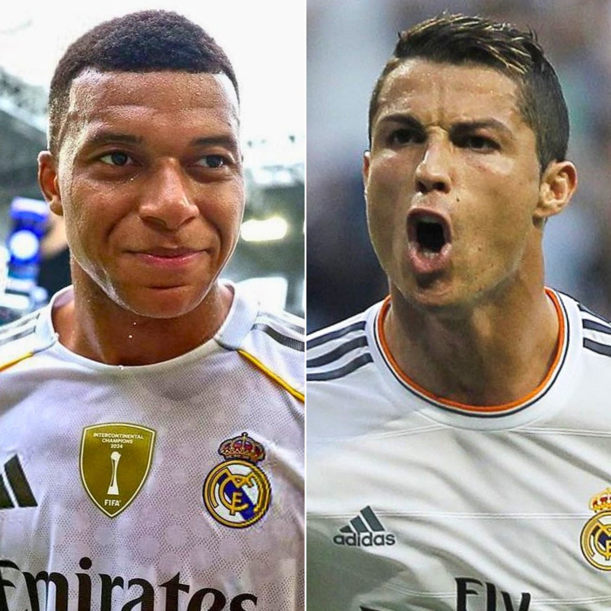 Partidos que necesitaron para alcanzar los 50 goles producidos (g/a) en el Real Madrid:

Kylian Mbappé: 60
Cristiano Ronaldo: 44
