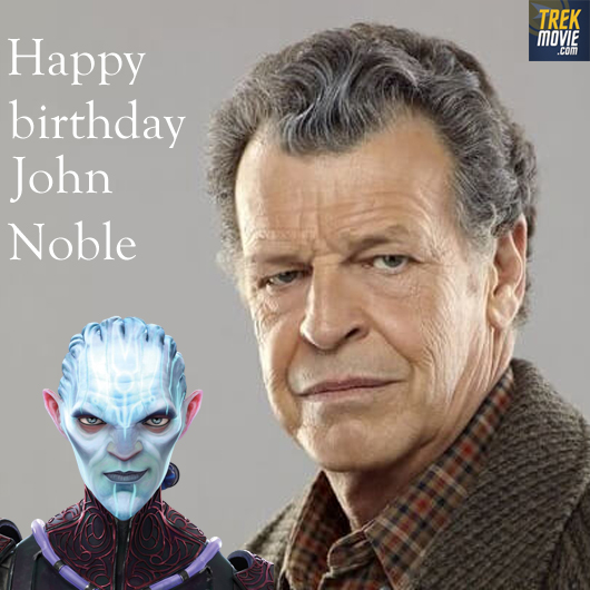TrekMovie's tweet image. Happy birthday to John Noble, who voiced Ilthuran, also known as The Diviner, on #StarTrekProdigy.
#Fringe #Elementary