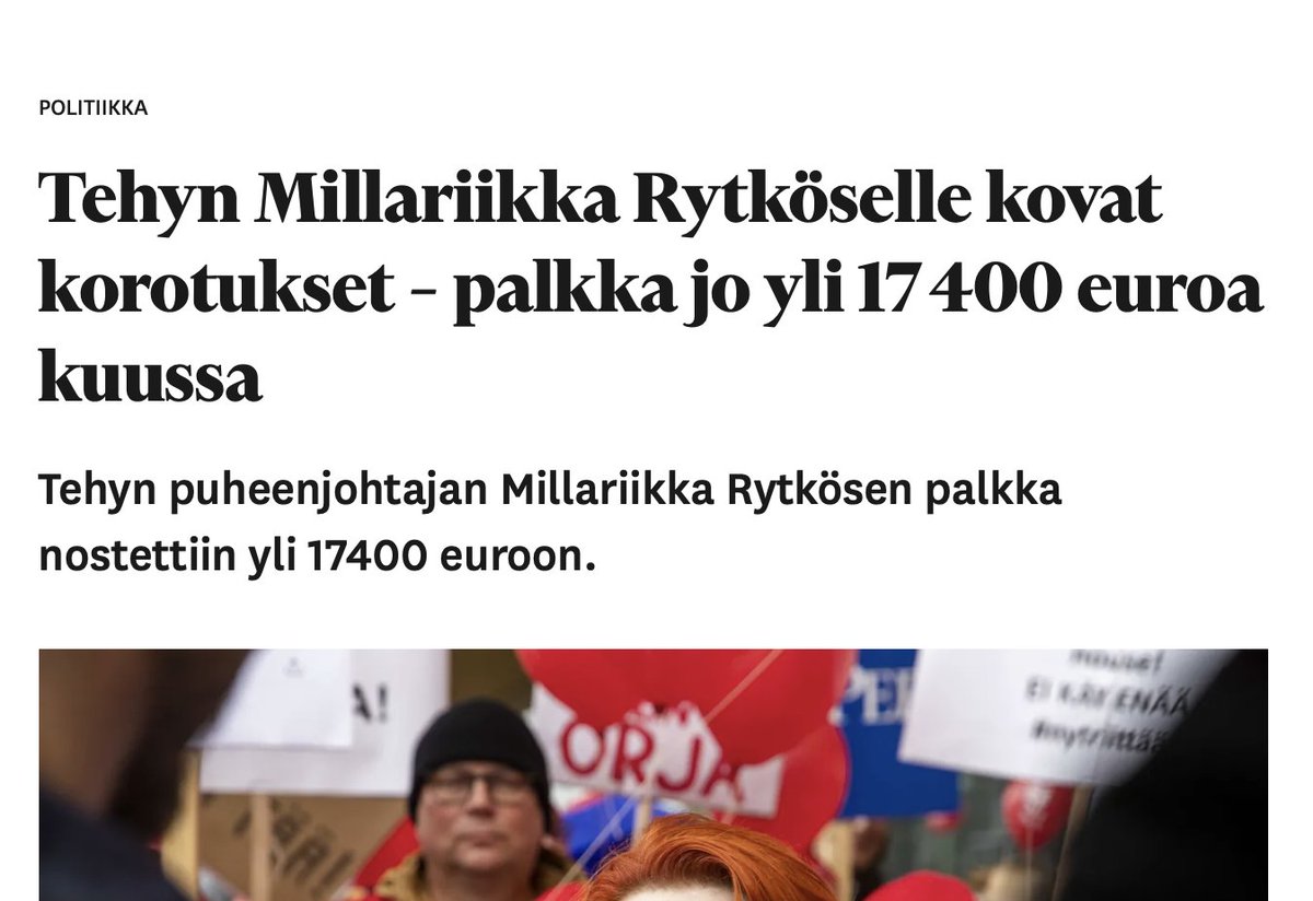 Ammattiliittojen jäsenmaksuista ei makseta euroakaan ansiosidonnaista kenellekään, mutta jäsenmaksuille on silti perusteet. Täytyyhän AY-pomojen tienata enemmän kuin maan pääministeri ja presidentti. Kaiken voi tehdä reilummin.

talouselama.fi/uutiset/a/7f93…