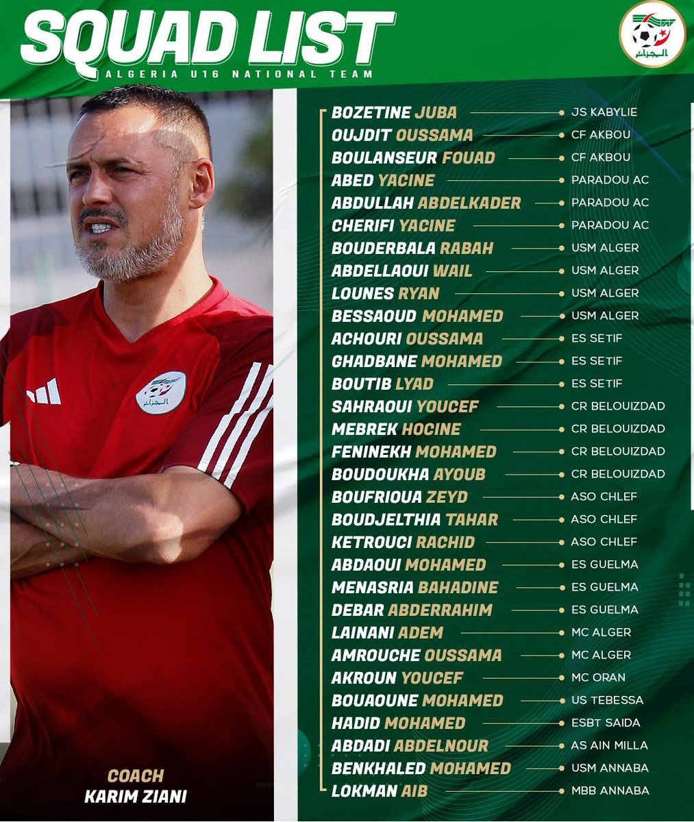 Sofiane oudi1414๐ฉ๐ฟ๐๐ฉ๐ฟ๐ (@sofianeodi31218) on Twitter photo ุชุณููุฑ ูุงูู ู
ู ุทุฑูู ู ุงูุช ู
ููู ุจุงูุงุนูุงู
๐ฅฑ <a href="/saidfellak/">Saรฏd Fellak</a> .. <a href="/FAFAlgeria/">Fรฉdรฉration Algรฉrienne de Football</a> <a href="/LesVerts/">รquipe d'Algรฉrie de football</a>
ุงูู
ูุชุฎุจ ุงููุทูู ูุฃูู ู
ู 16 ุณูุฉ ูุนูู ุนู ูุงุฆู
ุชู ูู ูุฏุฎู ู
ูุตุฉ ุงููุงู ูู ุชููุชุฑ ุงู ูู ุตูุญุชู ุฑุณู
ูุฉ ุฑุงูู
ู
ุชุฎูููู ุจุนูุฏ ุนู ุจูุฏุงู ูุฑุฉ ุงููุฏู
ู ู
ุญุชุฑูุฉ ู
ุง ุนูุฏูู
ุงููุงุฑ ู
ุง ุดูููุจู ุชุณููุฑ ูุงูู ูู ูุงูู๐๐ปโโ๏ธ ุชุณููุฑ ูุงูู ู
ู ุทุฑูู ู ุงูุช ู
ููู ุจุงูุงุนูุงู
๐ฅฑ <a href="/saidfellak/">Saรฏd Fellak</a> .. <a href="/FAFAlgeria/">Fรฉdรฉration Algรฉrienne de Football</a> <a href="/LesVerts/">รquipe d'Algรฉrie de football</a>
ุงูู
ูุชุฎุจ ุงููุทูู ูุฃูู ู
ู 16 ุณูุฉ ูุนูู ุนู ูุงุฆู
ุชู ูู ูุฏุฎู ู
ูุตุฉ ุงููุงู ูู ุชููุชุฑ ุงู ูู ุตูุญุชู ุฑุณู
ูุฉ ุฑุงูู
ู
ุชุฎูููู ุจุนูุฏ ุนู ุจูุฏุงู ูุฑุฉ ุงููุฏู
ู ู
ุญุชุฑูุฉ ู
ุง ุนูุฏูู
ุงููุงุฑ ู
ุง ุดูููุจู ุชุณููุฑ ูุงูู ูู ูุงูู๐๐ปโโ๏ธ