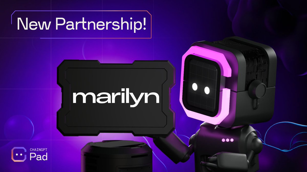 💥 ChainGPT Pad is thrilled to announce our partnership with MarilynPR!

<a href="/MarilynPRWeb3/">Marilyn PR</a> is a top-tier full-stack marketing agency, backed by a powerhouse team of 160 people and a track record of 70 Web3 clients across every sector.

We’re excited to have MarilynPR join the